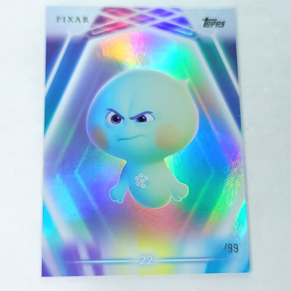 22 Topps 2026 Disney Neon Holo Parallel Refractor Limited ???/99